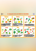 Calendrier - À chaque mois ses fruits et légumes