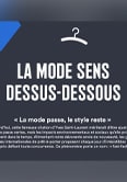 Infographie - La mode sans dessus-dessous