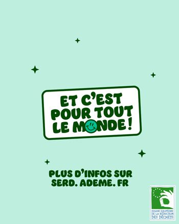 Et c'est pour tout le monde !
Plus d'infos sur serd.ademe.fr