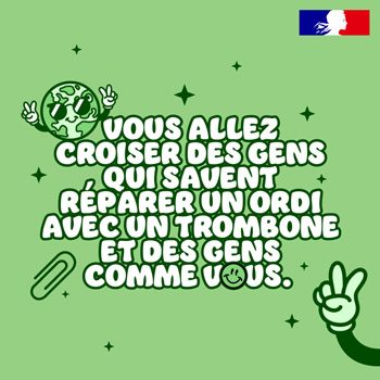 Vous allez croiser des gens qui savent réparer un ordi avec un trombone et des gens comme vous.
