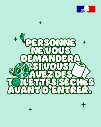 Personne ne vous demandera si vous avez des toilettes sèches avant d’entrer.